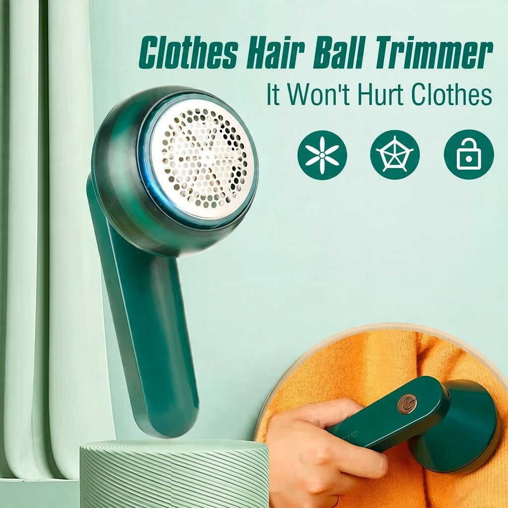 USB Rechargeable Electric Lint Remover – Instantly Fuzz-Free Sweaters, Clothes & Furniture