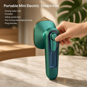 Portable Electric Steam Iron – Instant Ironing Anywhere, Anytime